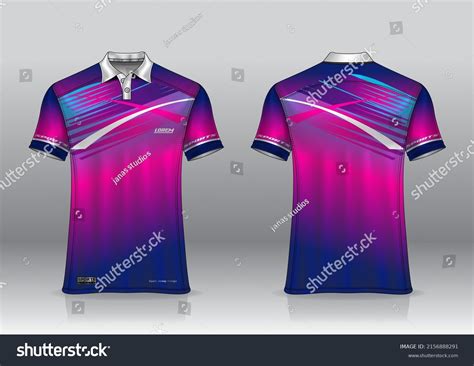 Polo Shirt Uniform Design Can Be Stock Vector (Royalty Free) 2156888291 ...