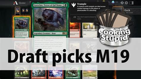 MTG Arena: M19 Draft Picks - Esper Chromium Part 1 - YouTube