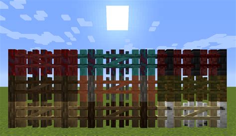 Better Fences and Gates Minecraft Texture Pack