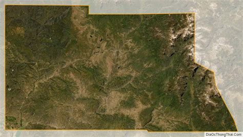 Map of Archuleta County, Colorado - Thong Thai Real