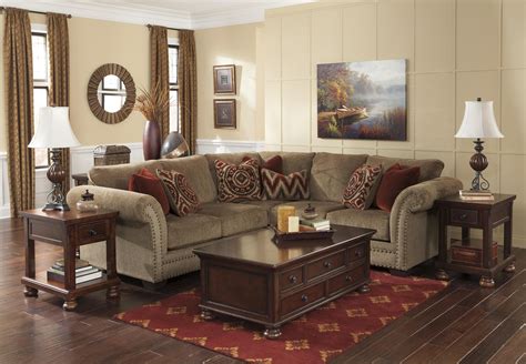 Grecian - Amber Transitional 2-Piece Sectional with Left Loveseat by Benchcraft at Gill Bro ...