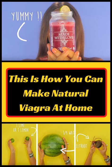 This Is How You Can Make Natural Viagra At Home - vira.lpin