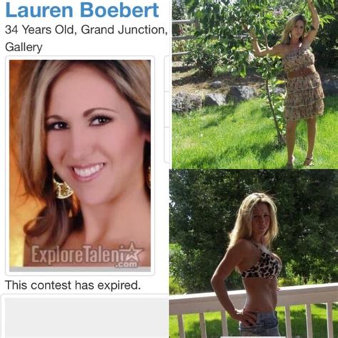 It Appears Rep. Lauren Boebert Had an 'Explore Talent' Modeling/Actor ...