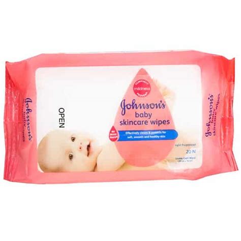 Johnson Baby Wipes Pack of 20 – Ak Medical Hall