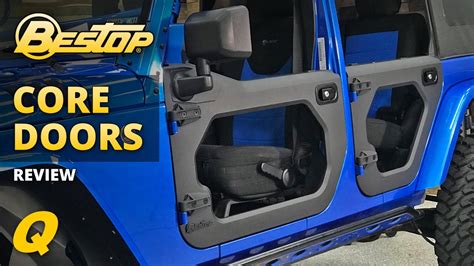 Bestop Core Doors Review for 07-18 Jeep Wrangler JK - YouTube