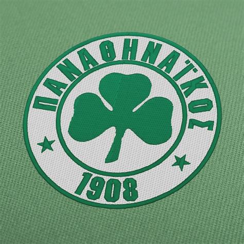 Panathinaikos FC logo Embroidery Design Download - EmbroideryDownload