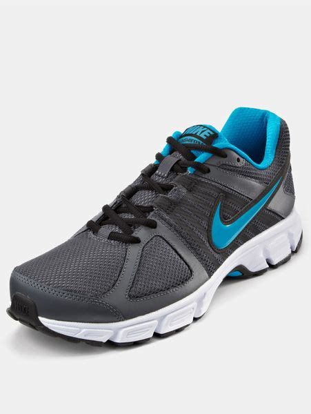 Nike Downshifter 5 Mens Trainers in Gray for Men (grey/black/blue) | Lyst