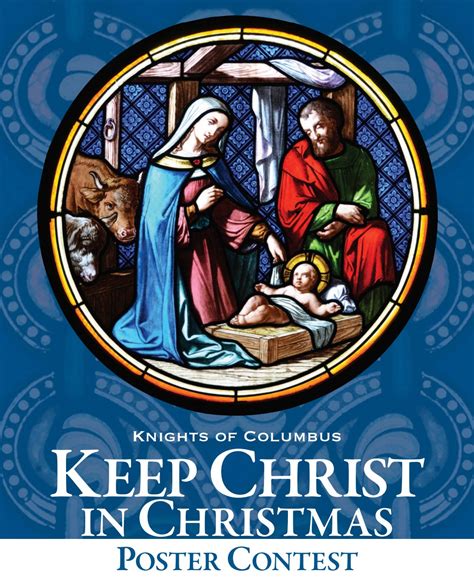 Keep Christ in Christmas Poster Contest – Cheshire Knights of Columbus