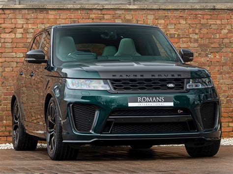 2020 Used Land Rover Range Rover Sport V8 Svr | British Racing Green