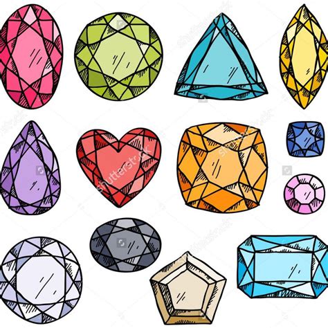 Easy Drawings Of Crystals – Warehouse of Ideas