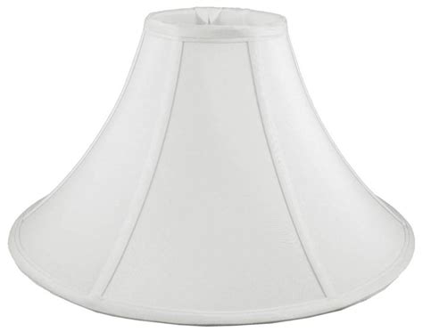 White Bell Silk Coolie Lamp Shade | Lamp Shade Pro