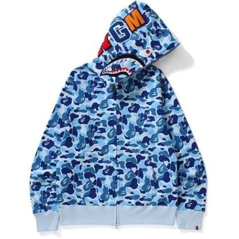 Bape light blue camo hoodie | Zip hoodie, Zip hoodies, Hoodie sweatshirts