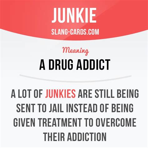 Junkie Meaning