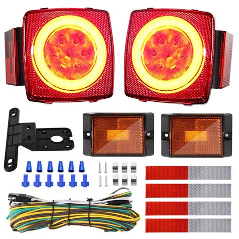 Buy Kohree Super Bright Led Trailer Light Kit, IP68 Waterproof ...