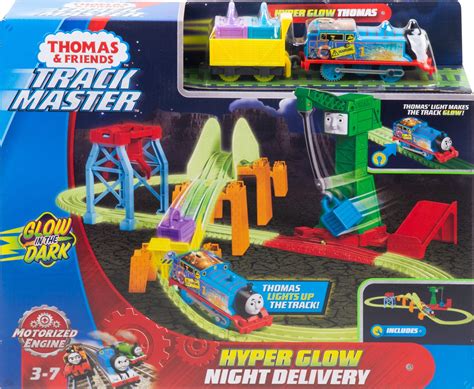 Buy Thomas & Friends Trackmaster Hyper Glow Night Delivery Track Set ...