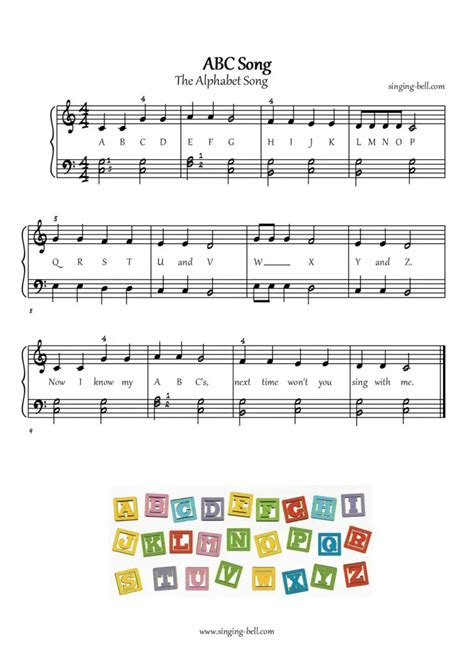 36 Piano Songs For Kids + Free Beginner Piano Sheet Music