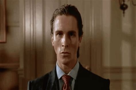 American Psycho Patrick Bateman GIF - American Psycho Patrick Bateman ...