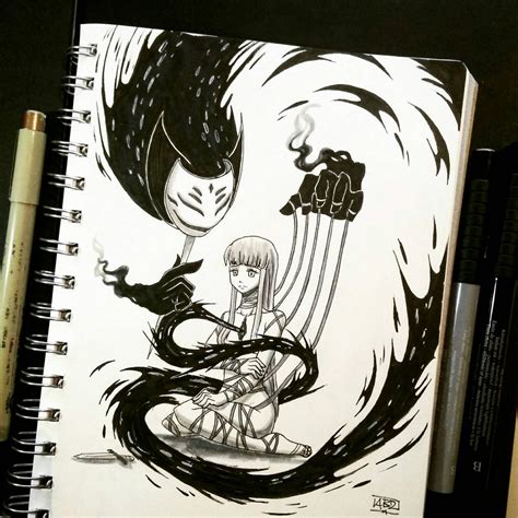 Inktober Day 13: Scared by Abz-Art on DeviantArt