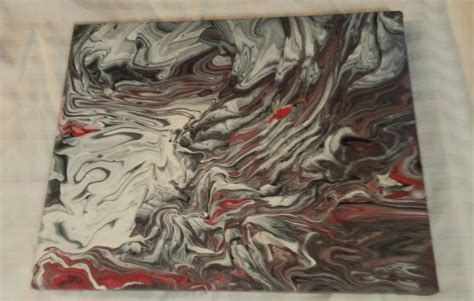 Red Marble Texture Painting Acrylic Painting Abstract Art - Etsy