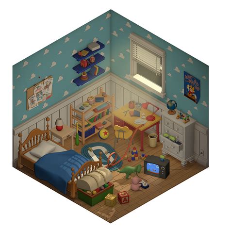 Andy s room toy story ann sophie d hollander – Artofit