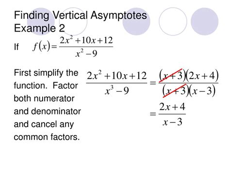 How To Find Vertical Asymptote - How To Find Vertical Asymptotes Of A Rational Function 6 Steps ...