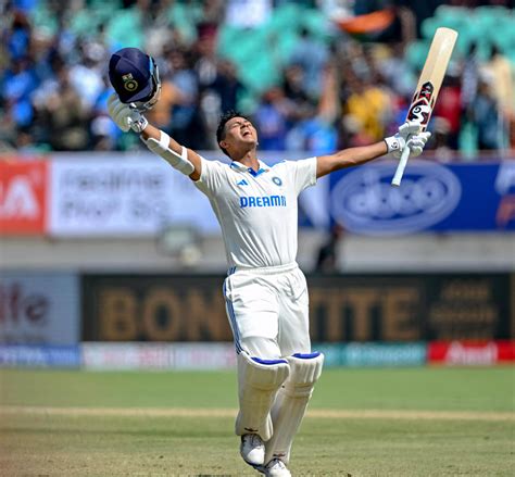 IND vs ENG 3rd Test: Yashasvi Jaiswal hits second double century against England