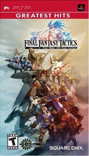 Amazon.com: Final Fantasy Tactics: The War of the Lions - Sony PSP ...