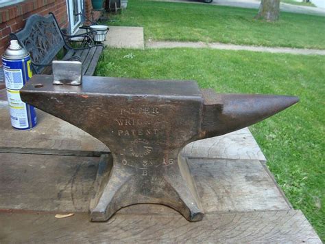 Peter Wright Anvil Weight Markings - Petspare