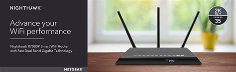 NETGEAR Nighthawk Smart WiFi Router (R7000P) - AC2300 Wireless Speed ...