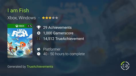 I Am Fish Achievements | TrueAchievements