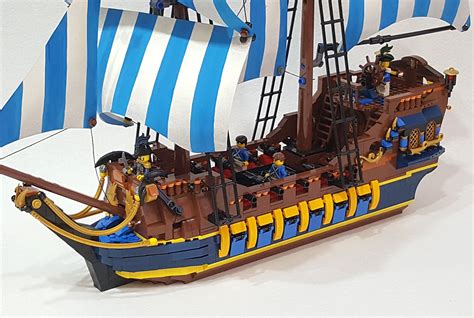 Caribbean Clipper | Lego pirate ship, Lego boat, Lego age