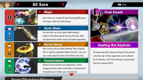 Smash Ultimate Sora Guide: Moveset, Tips, and More | Attack of the Fanboy