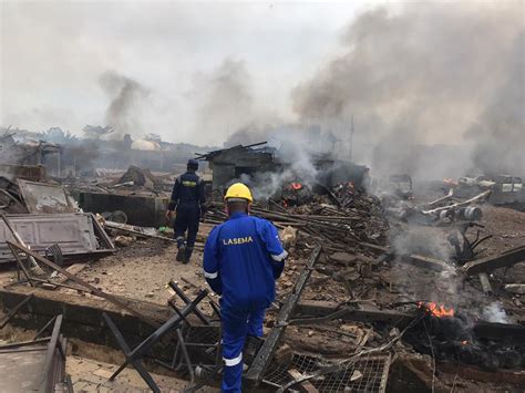 Update on Lagos explosion: 3 persons burnt to death, 30 on admission