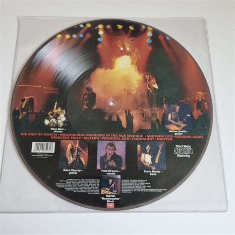 Iron Maiden – Killers (Picture Disc) LP Record Vinyl Album