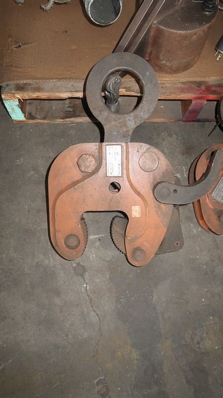 6 Ton, Renfroe #TI, Plate Lifting Clamp, 2"-3" jaw opening for Sale ...