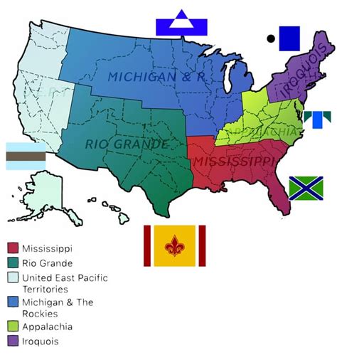 (CONTEXT IN COMMENTS) If the U.S.A. was split into countries based on ...