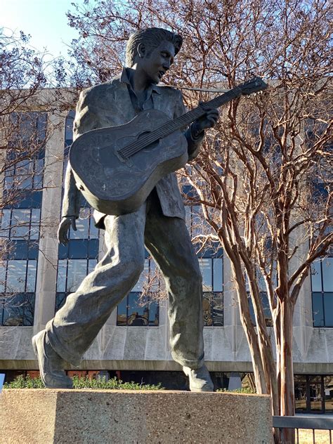 Elvis Presley Statue Memphis | Travel And Tell