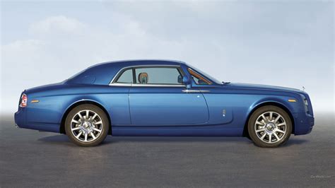 Blue coupe, Rolls-Royce Phantom, car, blue cars HD wallpaper | Wallpaper Flare