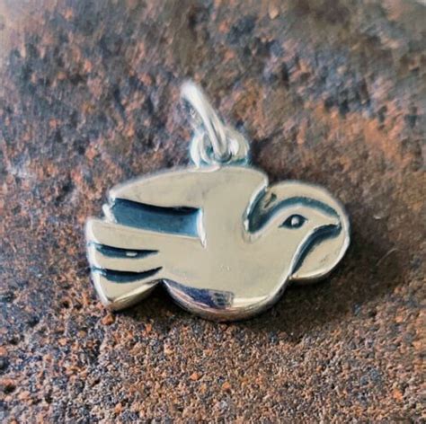 Retired James Avery Holy Spirit Dove Charm or Pendant… - Gem