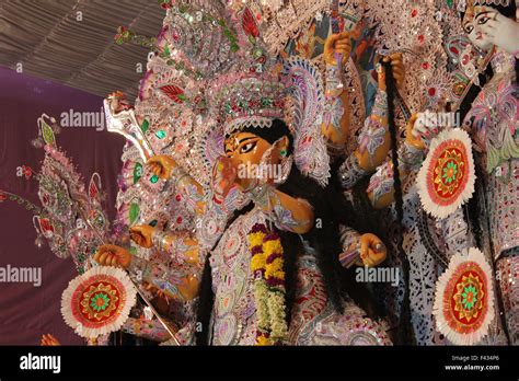 goddess durga statue Stock Photo - Alamy