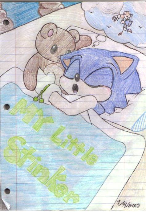 Sleeping Sonic by Carurisa on DeviantArt