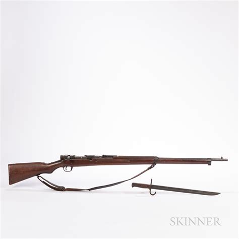 Arisaka Type 38 Bolt-action Rifle with Bayonet | Barnebys