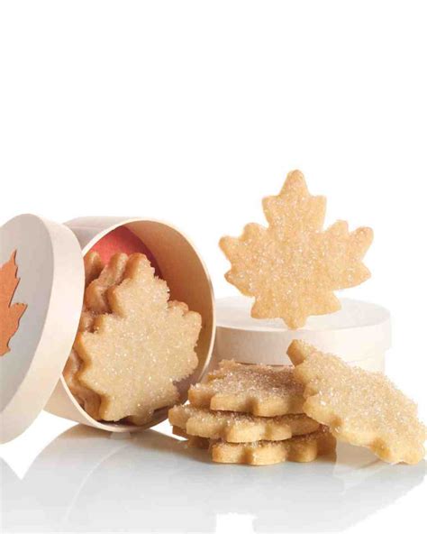 Maple Leaf Cookies Recipe | Martha Stewart