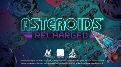 Asteroids: Recharged gameplay