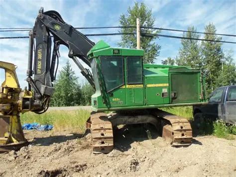 John Deere 853j, 903j, 953j Tracked Feller Buncher Operation, Maintena