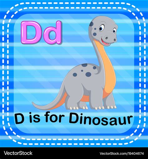 D Is For Dinosaur Printable