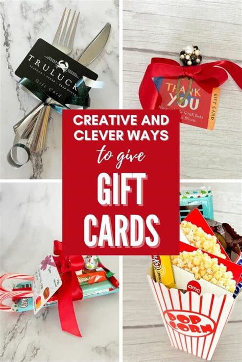 Creative and Fun Ways to Give Gift Cards