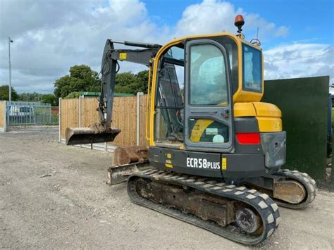 volvo digger 5.8 TON ECR58PLUS DIGGER EXCAVATOR CAT JCB HITACHI | in ...