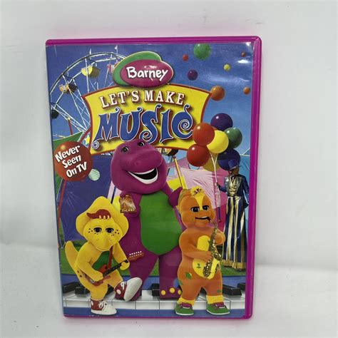 Barney: Let's Make Music DVD 45986310361 | eBay