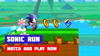 SONIC RUN free online game on Miniplay.com